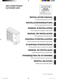 One can use terraces for outdoor ac unit installation. Https Www Fujitsuklime Com Wf Doc Multi Inverter Do 8 Unutrasnjih Aoyg45lbt8 Installation Manual Pdf