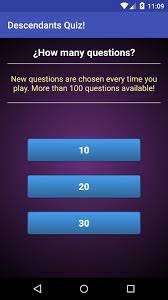 What sofia carson song are you? Quiz Of Descendants For Android Apk Download