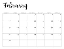 February is the second month of the year and is associated with winter in the northern hemisphere. 2021 Calendar Printable Free Template Paper Trail Design