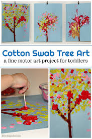 Like our 75 tv free activities for toddlers, the majority of these pictures were taken from my iphone because most of these are just simple everyday. Cotton Swab Tree Craft For Kids Where Imagination Grows