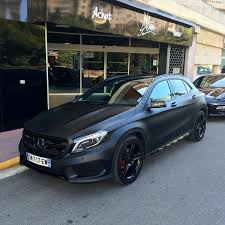Piero Ms Motors On Twitter Mercedes Gla Full Black Mat By Pieromsmotors Msmotorscannes For Paulnardi