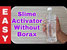 How To Make Slime Activator At Home How Ho Make Slime Activator Without Borax Easy 2 Ingredients Youtube How To Make Slime Borax Slime