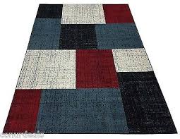 Black And White Area Rug 8x10 Rugs Area Rug Carpet Black White Red Blue Square Design Rugs 5x7 5x8 8x10 8x11 Area Rugs Rugs Blue Area Rugs