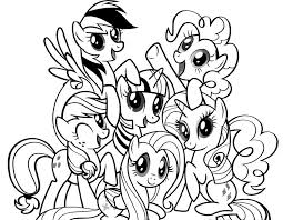 Coloring pages for girls easy my little pony. My Little Pony Soloring Pages Print For Free Online 100 Pictures