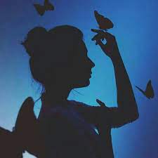 pin by bashayer on blue cute profile pictures light blue aesthetic photos for profile picture