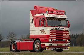scania truck scania v8 lkw sattelzug