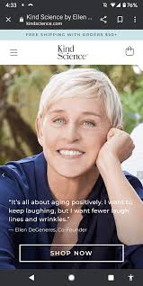 Despite being outed as a NOT kind person. Ellen is still trying to market  herself like that. Now with "kind science." It's all about the money. They  don't care about anything else. : r/facepalm