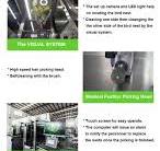 Efficient Bird's Nest Feather Removal with Delta Arm Robot