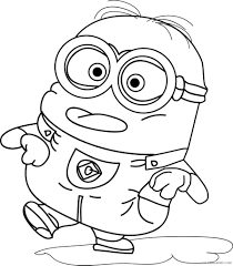Here, we have presented some interesting and simple luigi coloring pages, which are primarily for beginners. Minions Coloring Pages Tv Film Free Minions Printable 2020 05191 Coloring4free Coloring4free Com