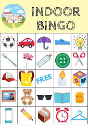 Free Bingo Games To Play For Fun Free Printable Indoor Bingo Game In 2020 Bingo Sheets Kids Crafts Free Bingo Games For Kids