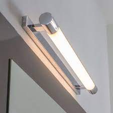Attractive Neal Bathroom Wall Lamp With Leds By Lampenwelt Com Wall Lamp Wall Lights Bathroom Wall