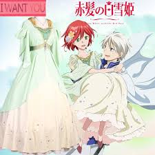 Akagami No Shirayukihime Shirayuki Dress Cosplay Costume 109 48 Cosplaymade Com In 2020 Cosplay Costumes Cosplay Outfits Anime Outfits
