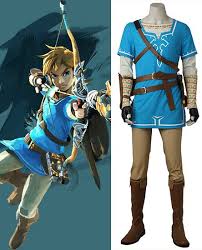 The Legend Of Zelda Breath Of The Wild Costumes The Legend Of Zelda Breath Of The Wild Link Cosplay Costume Is Now On Sale On Xcoos This Full Set Co Legend Of Zelda Costume Link Zelda Costume Zelda Costume