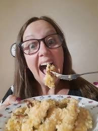 Loaded baked potato with everything butter and cheese