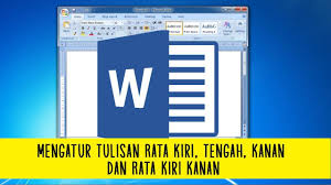 Mengatur Tulisan Rata Kiri Tengah Kanan Dan Rata Kiri Kanan Tulisan Iman