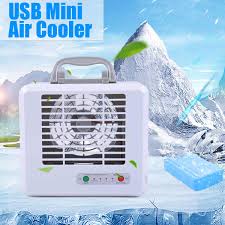 One refill of water can last about 8 hours. Portable Mini Air Conditioner Fan Personal Space Fan Cooler Usb Cooling The Quick Easy Way To Cool Fan For Home W Ice Crystals Fans Aliexpress