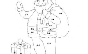 State frequentando le scuole elementari? Disegno Con Addizioni Da Colorare Babbo Natale Bimbi Creativi