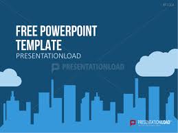Download free city powerpoint templates for presentations. Free Powerpoint Template City Skyline Powerpoint Template Presentationload