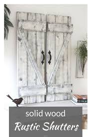 Pin By Rosu Aida On Doors In 2020 Rustic Shutters Shutter Wall Decor Rustic Gallery Wall