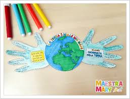 La giornata della terra per bambini. Lavoretto Creativo Della Giornata Della Terra Maestra Mary