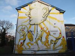 Street Art Lordship Lane House In Dulwich Art Street Art Painting