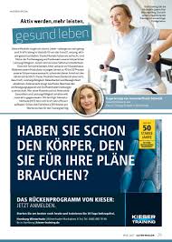 Der anspruch von kieser training ist: Aktiv Werden Mehr