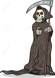 No es necesario ser socio. Ilustracion De Dibujos Animados De La Muerte De Halloween Spooky Con La Guadana O El Esqueleto Del Personaje Ilustraciones Vectoriales Clip Art Vectorizado Libre De Derechos Image 22402271