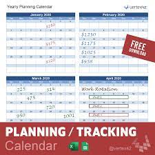 Planning And Tracking Calendar Planning Calendar Calendar Template Calendar