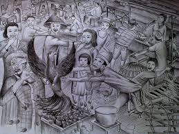 Love Islam Menggambar Pensil Menciptakan Suasana Gambar Still Life Seni Gambar Pensil