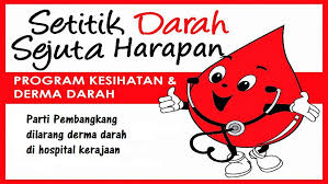Kementerian kesihatan ditubuhkan utk memastikan rakyat malaysia mencapai dan mengekalkan satu taraf kesihatan bagi membolehkannya menjalankan kehidupan ekonomi dan sosial yang produktif. Lambang Umno Di Kempen Derma Darah Boleh Parti Lain Dilarang Borneo Today