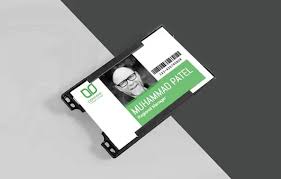 We send all our make identification cards or make holograms id cards in a postcard sized envelope to any place you like. Free Id Card Maker Make Employee Id Cards Visitor Card Online Drawtify
