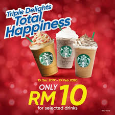 Starbucks Frappuccino For Rm10 Promotion With Touch N Go Ewallet 15 December 2019 29 February 2020 Frappuccino Starbucks Promotion Starbucks