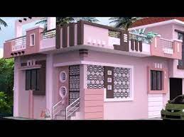 Simple village house design picture. Front Elevations For House Youtube Small House Front Design House Front Design Village House Design