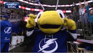 Malektronic rocketman is an astronaut used as the mascot for malektronic llc. Tampa Bay Lightning Thunderbug Gif Tampabaylightning Thunderbug Mascot Discover Share Gifs