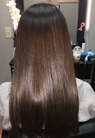 Smooth Blow Out On Brown Shiny Hair Hair Color Experts Hair Color Correction Hair