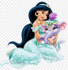 Download Disney Princess Jasmine With Cute Elephant Transparent Clipart Png Photo Png Free Png Images Disney Princess Jasmine Disney Jasmine Princess Jasmine