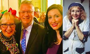 Alpha press/stage uk) while her character was known for her frizzy eighties perm and oversized spectacles, the actress has a flamboyant dress sense in real life. Hi Di Hi Di Theresa Sitcom Star Su Pollard Causes Havoc At Number 10 As She Berates Pm Daily Mail Online