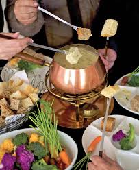 A fondue party centers around a pot of fondue, also known as melted cheese or chocolate. Tex Mex Cheese Fondue A Well Seasoned Kitchen