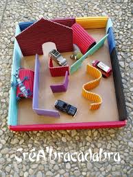 Du Carton Ondule Et Des Billes Un Labyrinthe Du Mercredi Crea Bracadabra Creations Enfant Circuits De Billes Carton Ondule