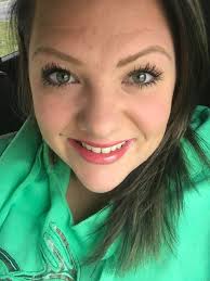 Wearing new colorful hoodie