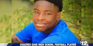 Thank you for saving my son's life:' Coaches save high school football  player