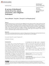 At&t 2g cellular security alarm service network takedown. Pdf A Survey Of Distributed Denial Of Service Attack Prevention And Mitigation Techniques