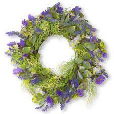 Flower wreath leaf purple, purple flowers foliage garland, purple and white floral wreath, watercolor painting, cartoon png. National Tree Ras Lfg15001 1 24 Green Purple Wreaths Buy Online In Angola At Angola Desertcart Com Productid 147338125