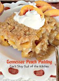 Tennessee Peach Pudding Recipe Desserts Peach Recipe Fruity Desserts