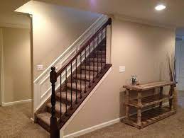 Stair Rail Basement Remodeling Cheap Basement Ideas Basement Design