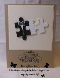 This is a super fast tutorial, but looks really pretty! Stamps Well With Others Anniversary Wishes To My Son Daughter In Law Wedding Card Diy Wedding Anniversary Cards Anniversary Cards Handmade