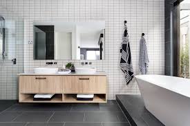 If it's easy to chop veggies or mix batter at a standard kitchen counter, it's also likely a good height for your vanity. Vanity Height More A Guide To The Right Height For Everything In Your Bathroom Houzz Au