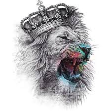 Lion Crown Lion Tattoo Design Lion Tattoo Lion Artwork