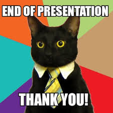 Encourage your friends, colleagues and family and be generous to them with these cute thanks memes. Meme Creator Funny End Of Presentation Thank You Meme Generator At Memecreator Org