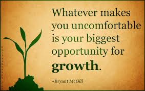 Quotes Change Uncomfortable Growing. QuotesGram